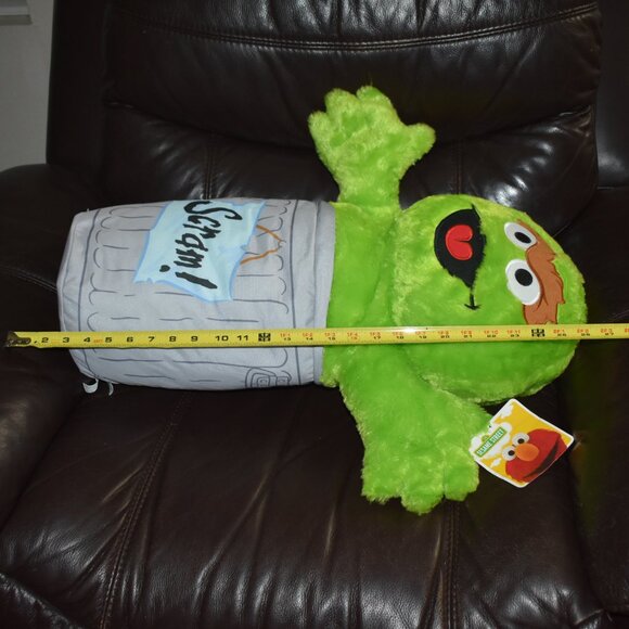 Oscar the Grouch sesame street Jumbo Plush Toy 26” Inch Stuffed Big Large Figure - Picture 7 of 7